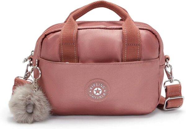 Kipling Anadi Sac bandoulière Érable métallique Femme-0