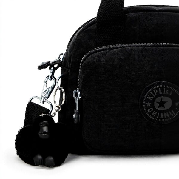 Kipling Defea Mini sac bandoulière femme nylon recyclé noir