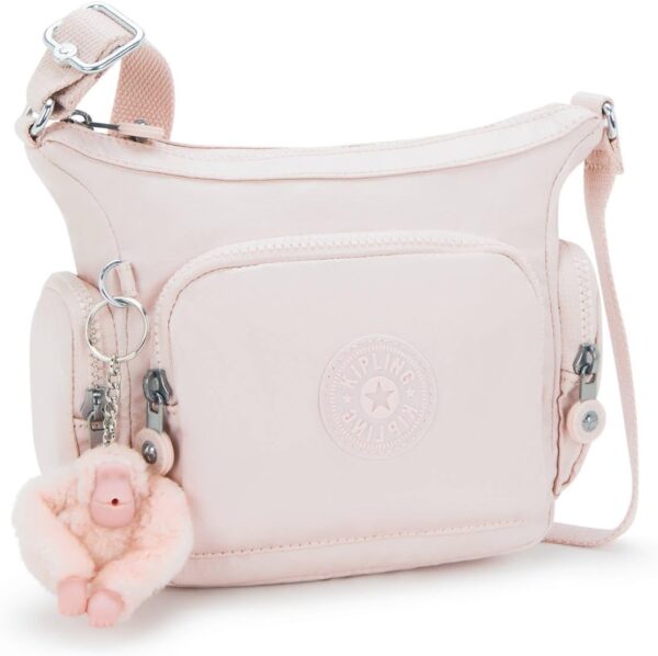 Kipling Gabbie Mini Gm Sac bandoulière Femme Rose Brillant-1