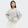 Kipling Gabbie Mini Gm Sac bandoulière Femme Rose Brillant-4