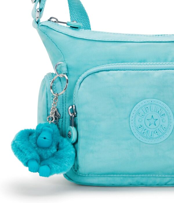 Kipling Gabbie Mini sac bandoulière bleu foncé réglable-5