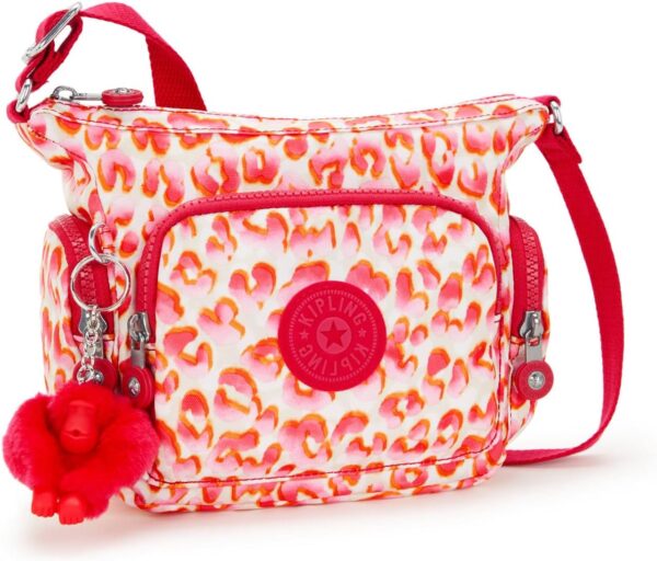 Kipling Gabbie Mini sac bandoulière imprimé guépard femme-1