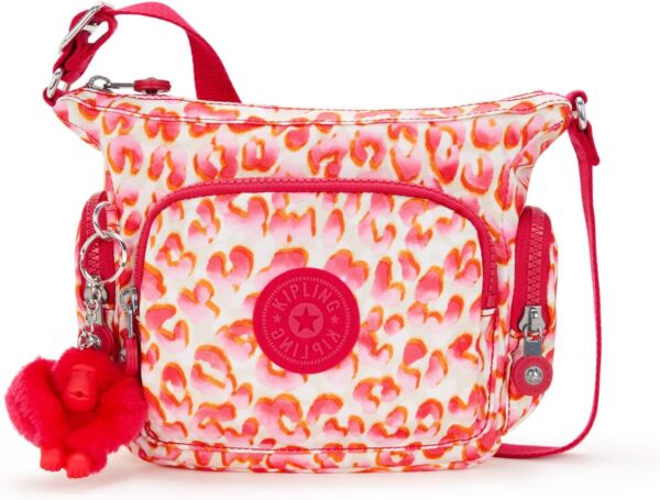 Kipling Gabbie Mini sac bandoulière imprimé guépard femme-0