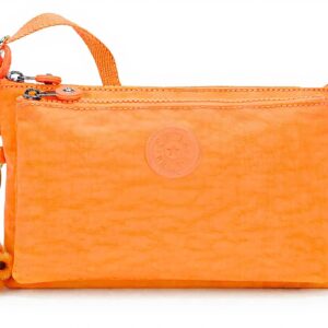 Kipling Mikaela Sac bandoulière Orange Peel Nylon Recyclé