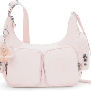 Kipling Rikka S Sac bandoulière Femme Rose Brillant léger-0