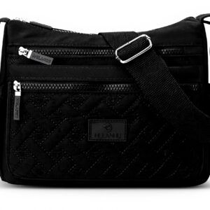 Sac bandoulière femme FORRICA léger polyester multi-poches