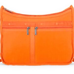 LeSportsac sac bandoulière trousse maquillage orange