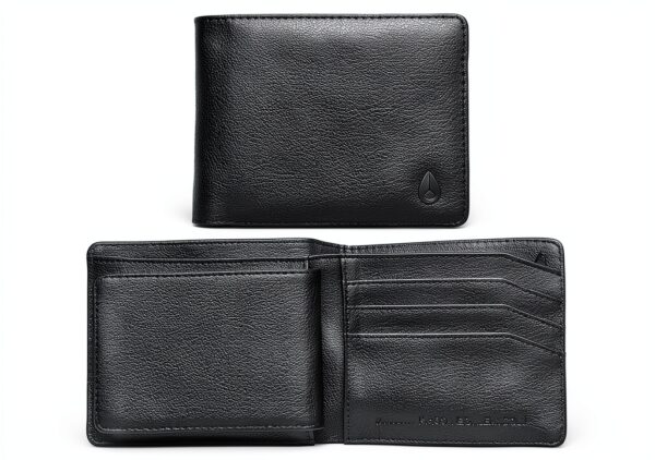Portefeuille Nixon Homme Cuir Compact Design Moderne-0