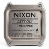 Montre Nixon homme étanche silicone écran LCD chronomètre-4