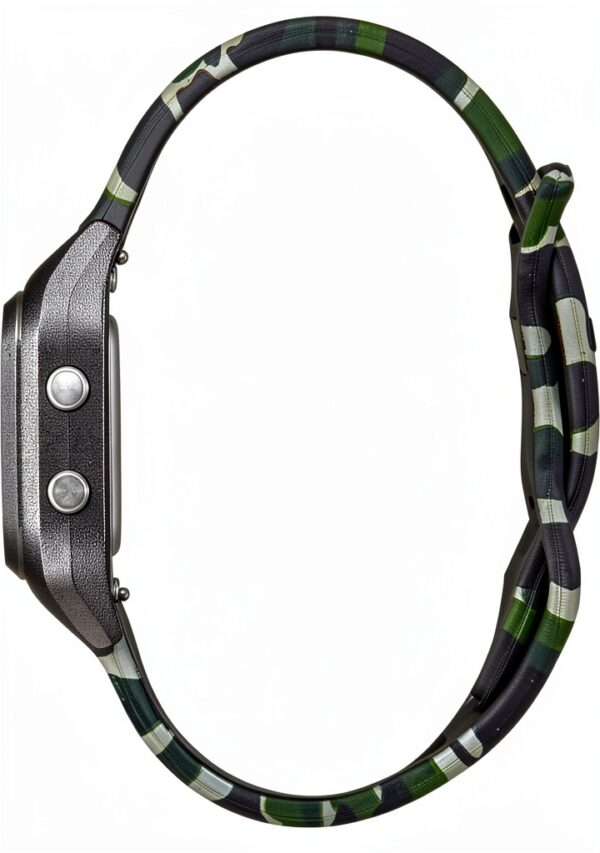 Montre Nixon homme étanche silicone écran LCD chronomètre-2