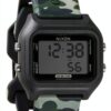 Montre Nixon homme étanche silicone écran LCD chronomètre-1