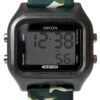 Montre Nixon homme étanche silicone écran LCD chronomètre-0