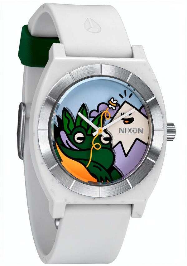 Montre Homme Nixon Bracelet Silicone Analogique Quartz A1366