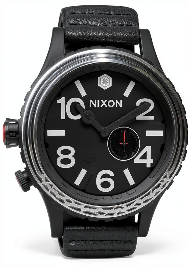 Montre Nixon Hommes Quartz Bracelet Cuir Kylo Rens
