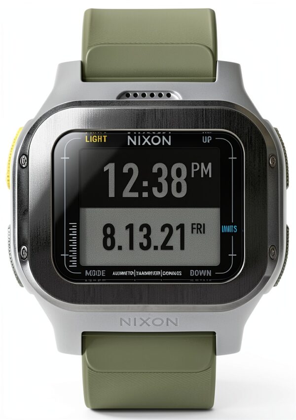 Montre numérique Nixon pour homme bracelet plastique