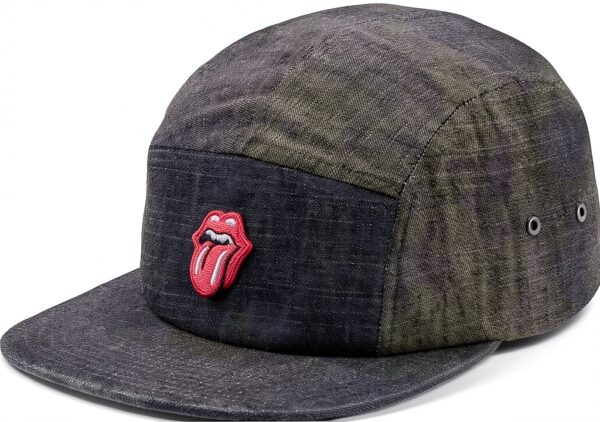Casquette de baseball Nixon Rolling Stones noir unisexe